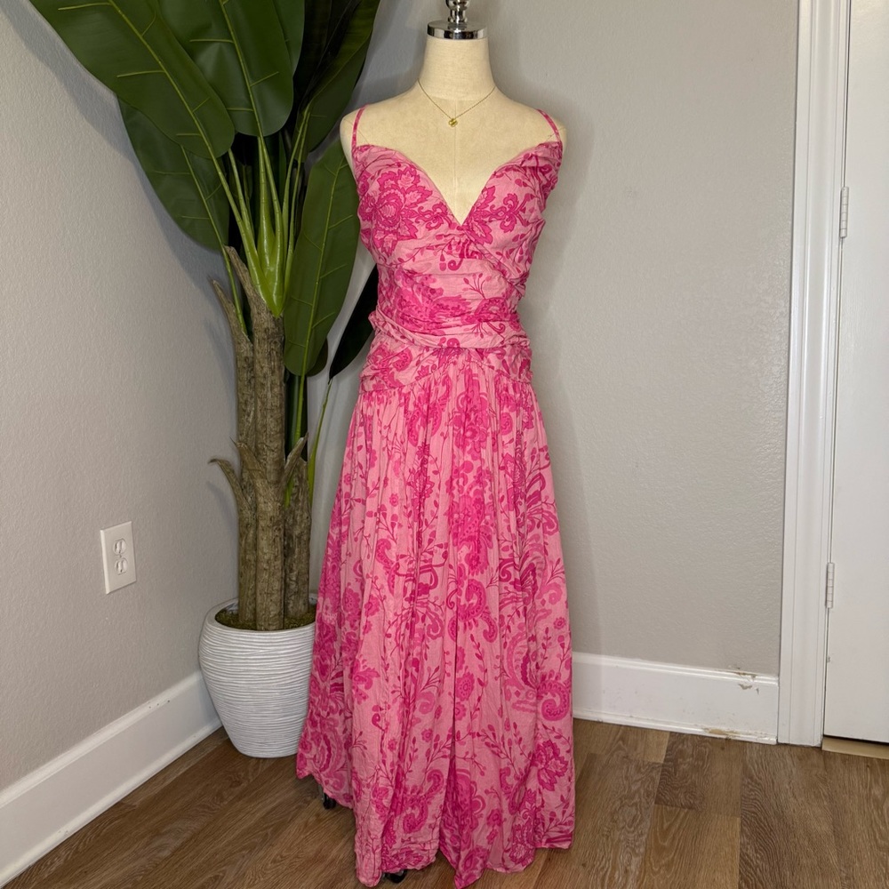 JessaKae Romantic Floral Maxi Dress 1X